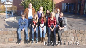 Das Fairtrade-Schulteam der KvG-Gesamtschule Nordwalde