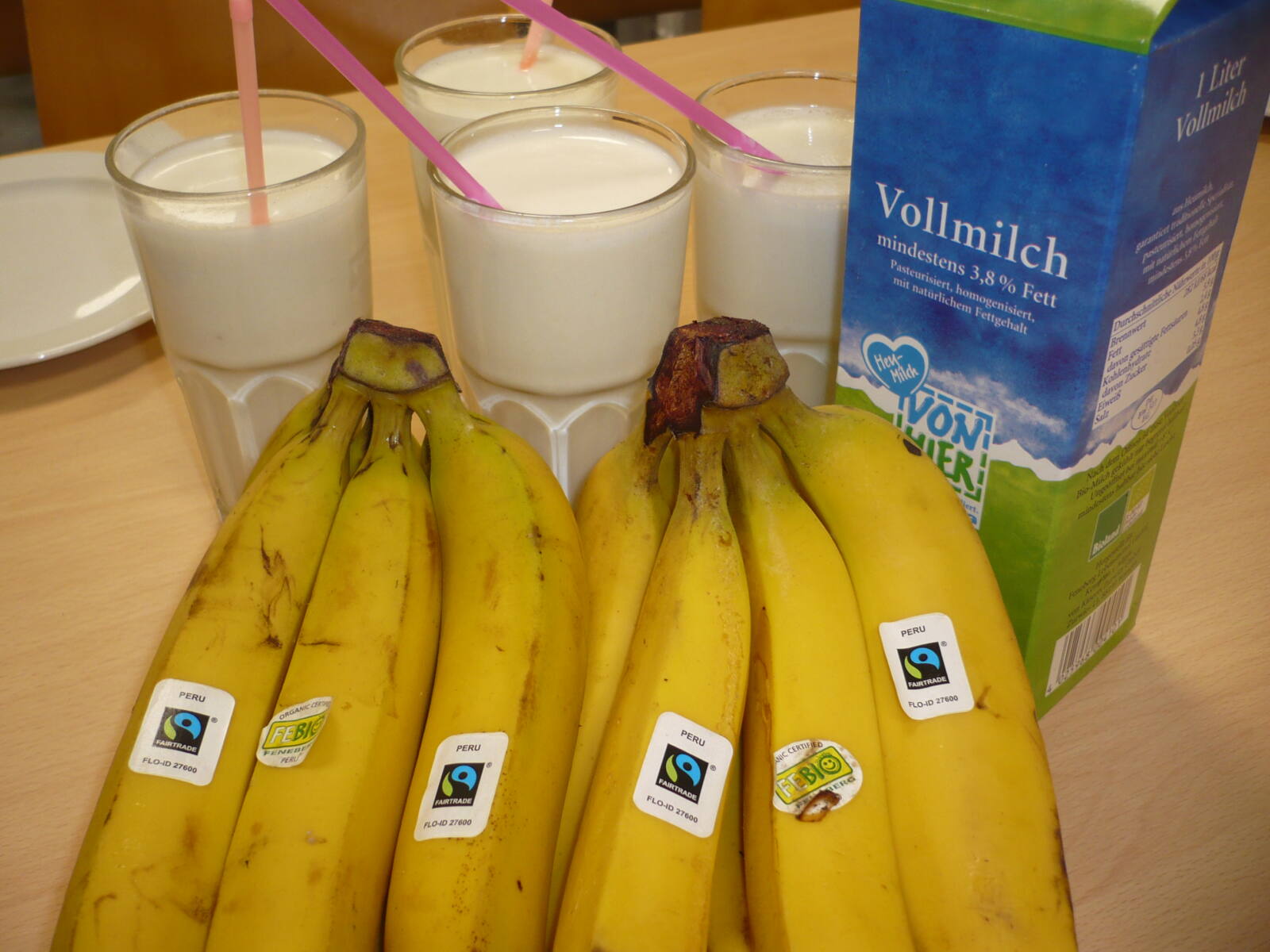 Faire Bananenmilch im Unterricht Ernährung und Gesundheit | Fairtrade ...