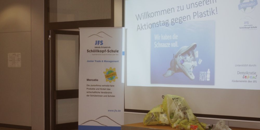 Plastikaktionstag an der Jakob-Friedrich-Schöllkopf-Schule