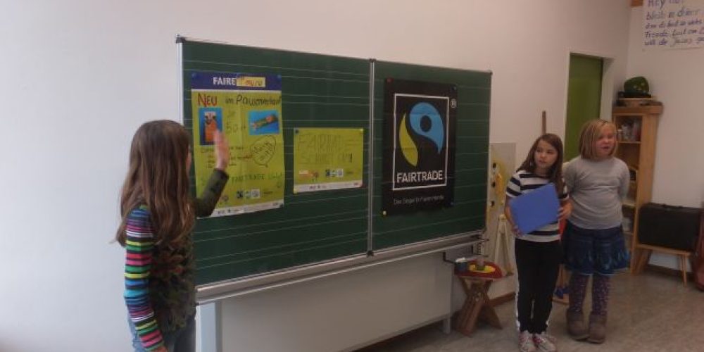 Neues Fairtrade Schulteam