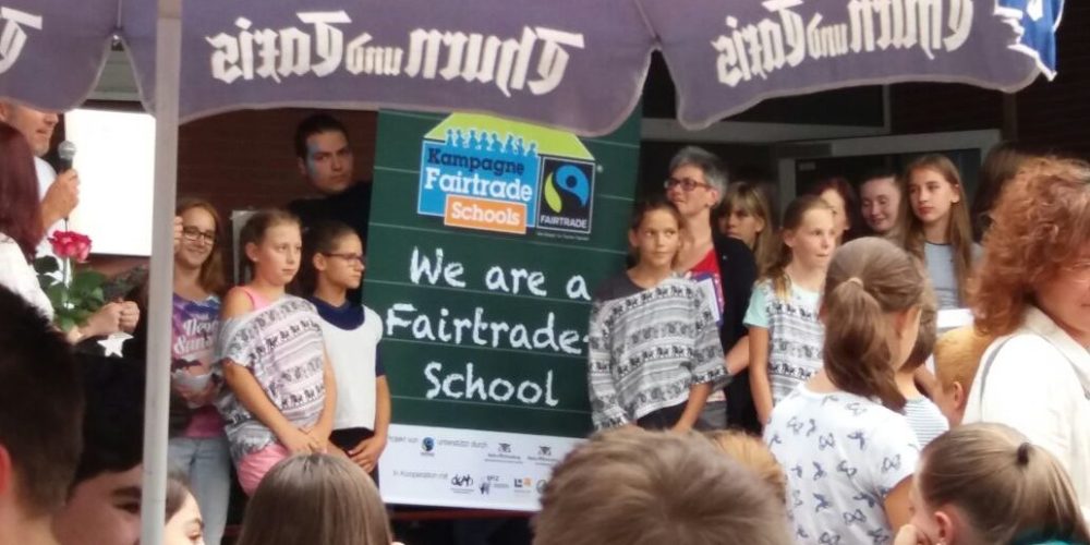 Die RBR ist Fairtrade school!