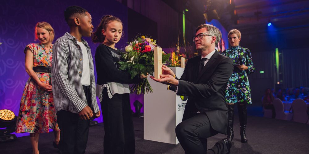 And the winner is…. Die GGS Irisweg bei den Fairtrade Awards 2022