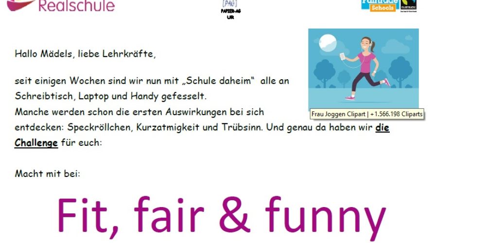 fit, fair & funny…