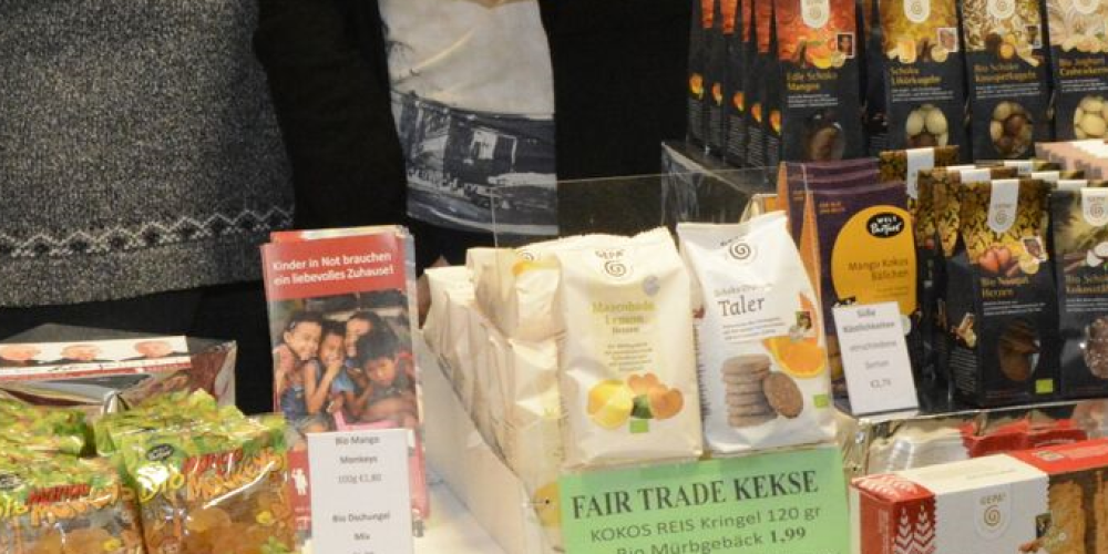 Der Fair Trade Verkauf geht weiter – auch im neuen Schuljahr…