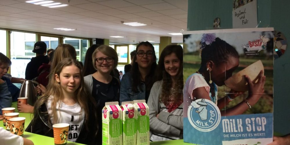 Allgäu meets Afrika – eine faire Milch- Aktion am Gymnasium Immenstadt