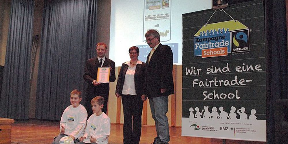 Erste Fairtrade-Grundschule in Rheinland-Pfalz