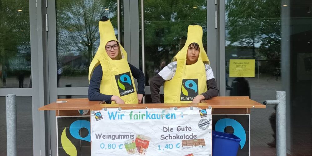 Fairtrade Bananen und Bio – Äpfel