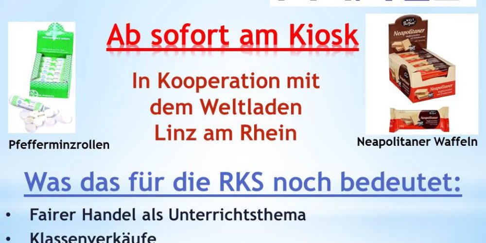 Faire Produkte an der Robert-Koch-Schule Linz am Rhein