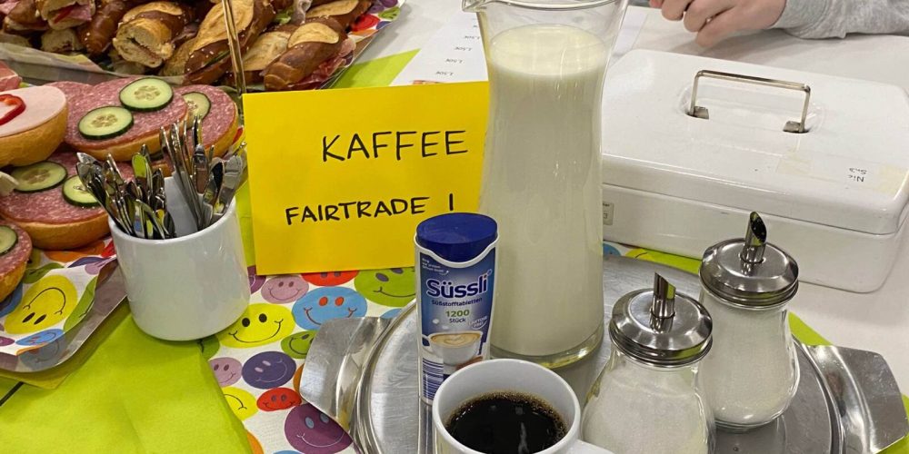 Fairtrade Kaffee am Tag der offenen Tür