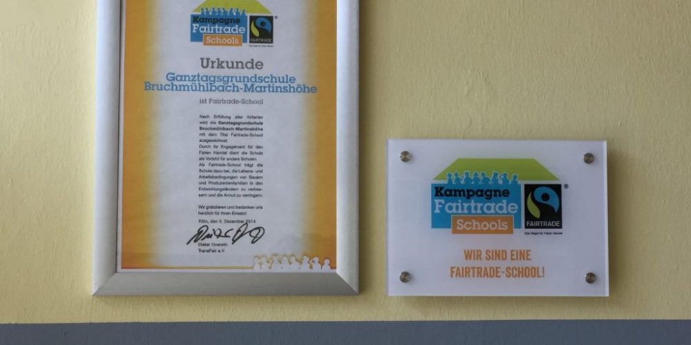 Wir sind eine Fairtrade-Schule…