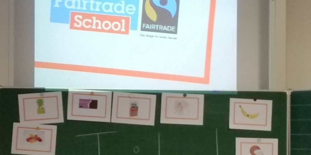 Die Fairtrade-Botschafter in der Grundschule