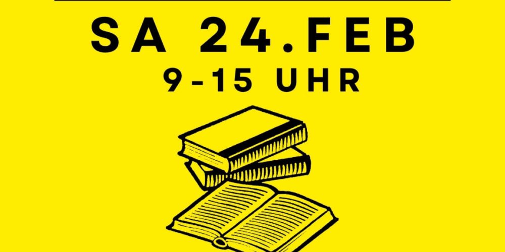 Amnesty-Bücherflohmarkt – wir sind dabei!