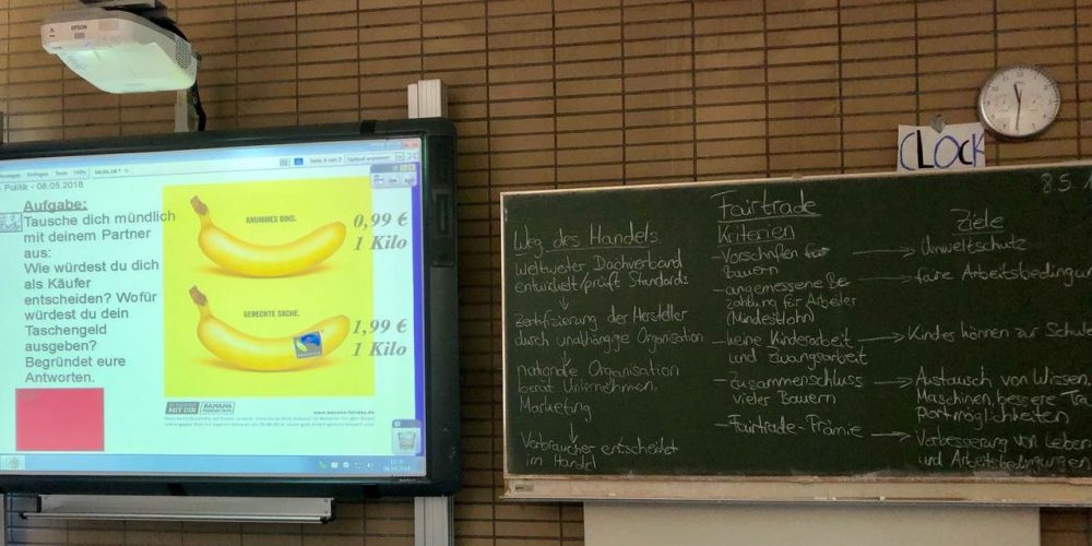 Faire Bananen, Fairer Handel – Politikunterricht am OHG