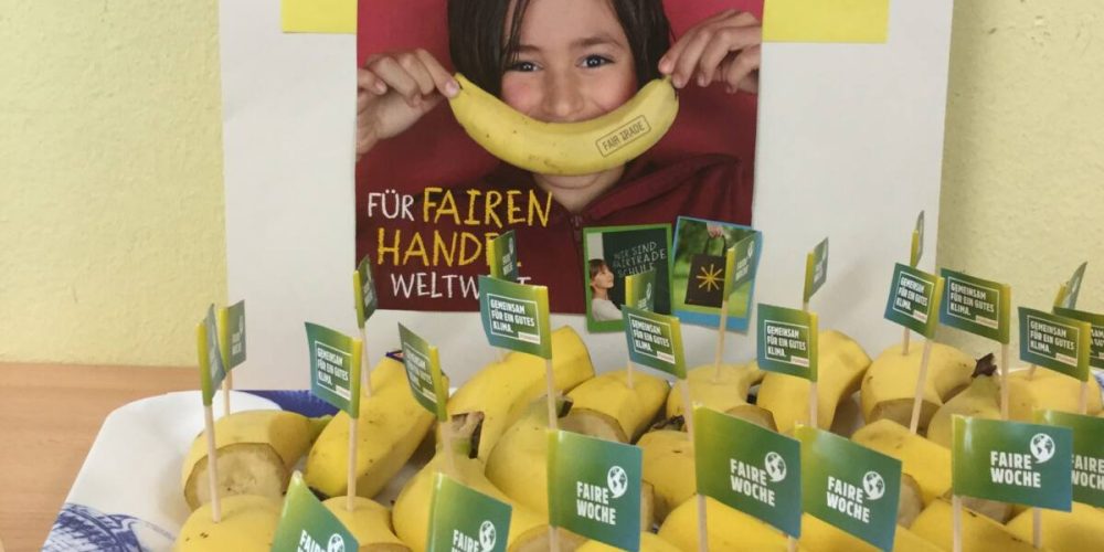 Banana Fairday an der Grundschule Poltringen