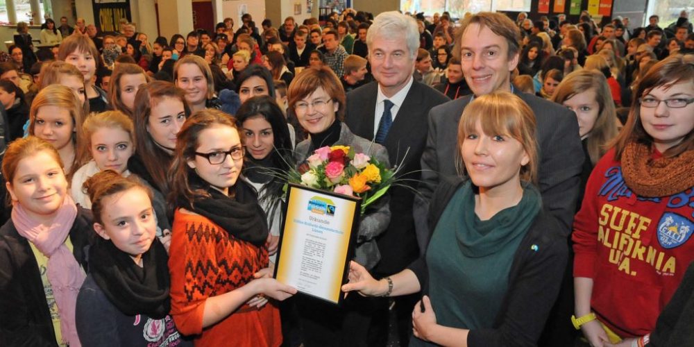 Käthe-Kollwitz Gesamtschule wird zweite Fairtrade-School