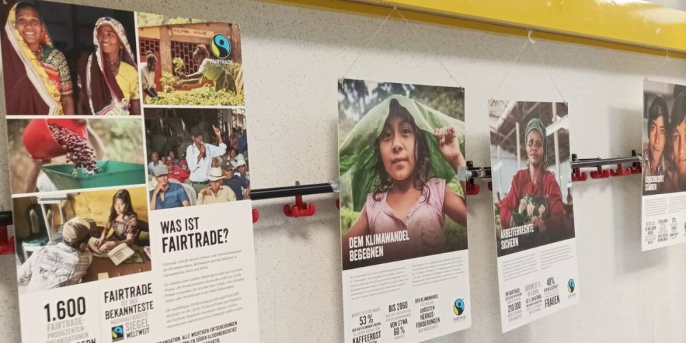 Fairtrade-Ausstellung an der AvH