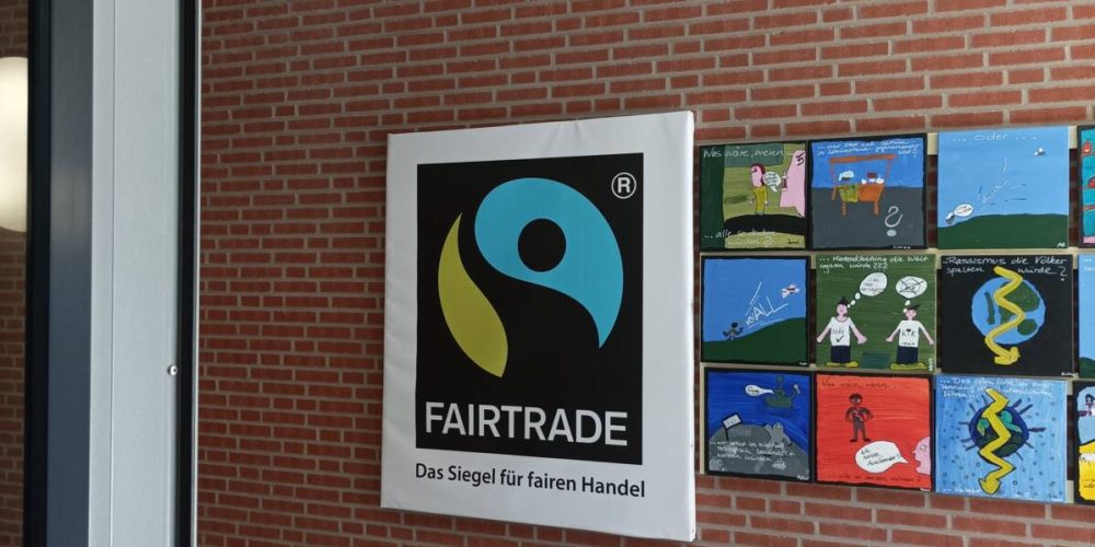 Die Steuerungsgruppe der Fairtrade Rheine in der AvH