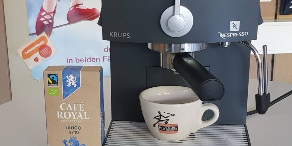 JPRS liebt Fairtrade-Kaffee Nespresso