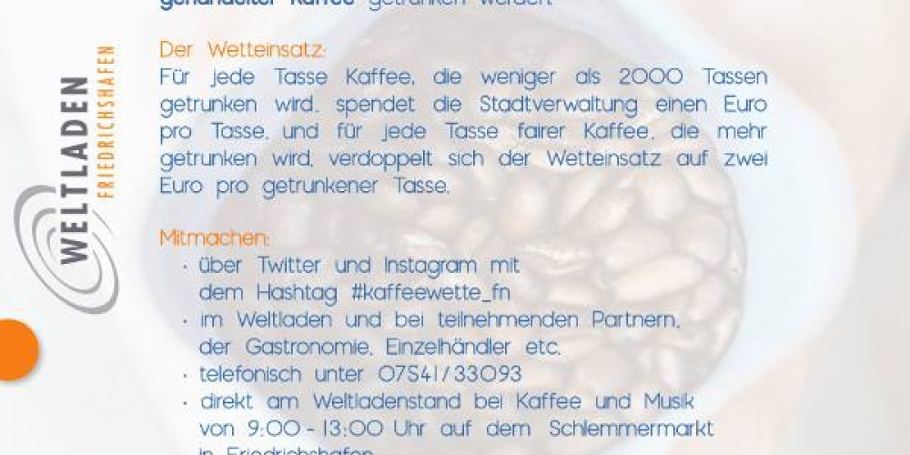 Kaffeewette Friedrichshafen