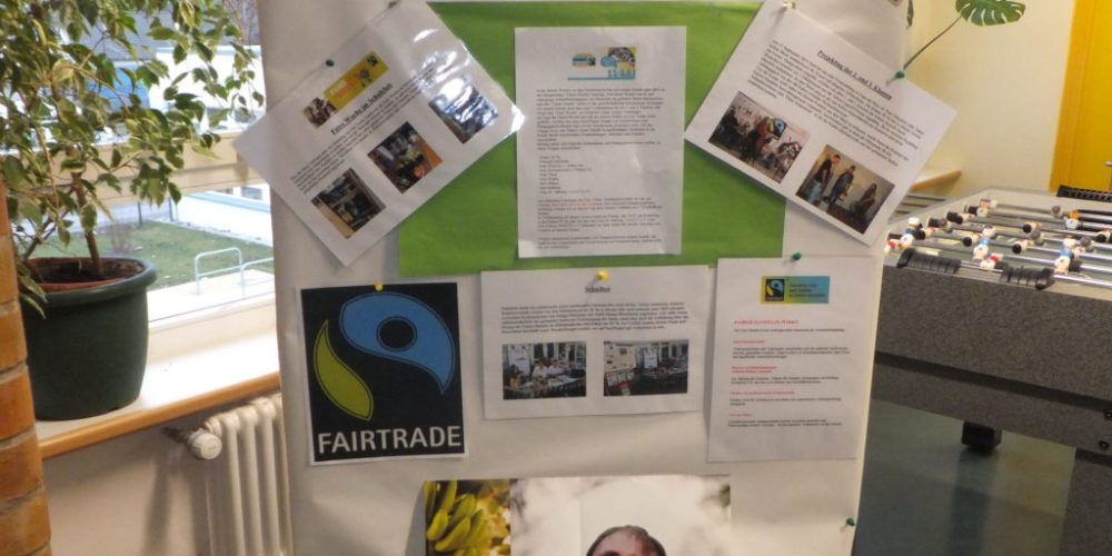 Gründung des Fairtrade-Teams an unserer Schule