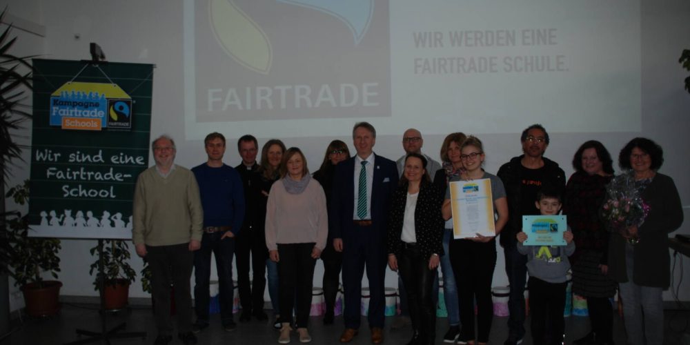 St. Gunther Schule Rinchnach wird erste Fairtrade Grund- und Mittelschule im Landkreis Regen