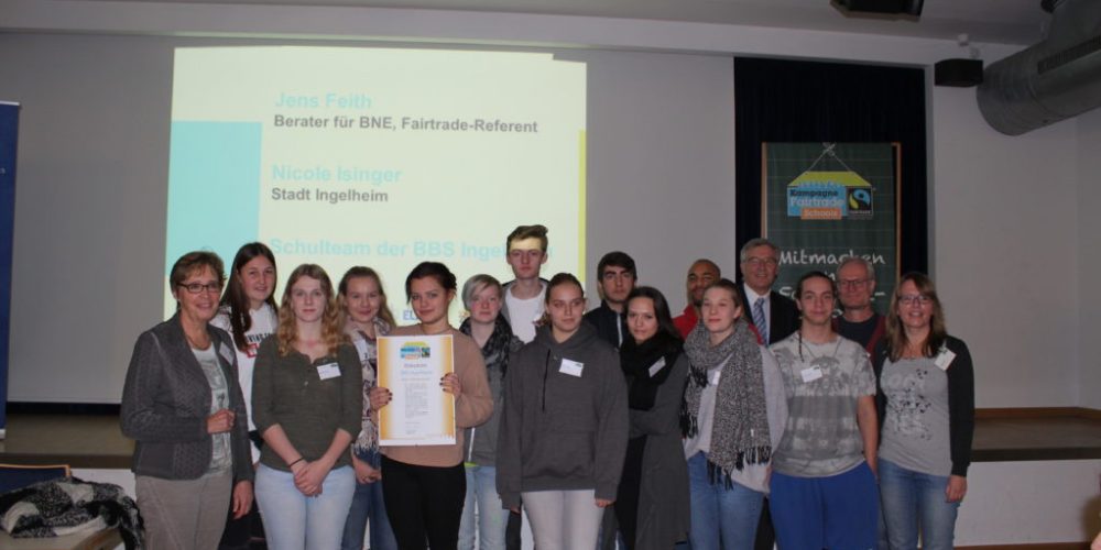 BBS Ingelheim als Fairtrade-School erneut ausgezeichnet