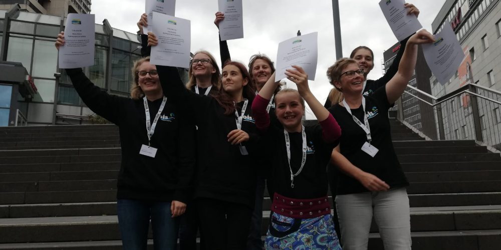 GiS Schülerinnen als Fairtrade-Botschafterinnen ausgezeichnet