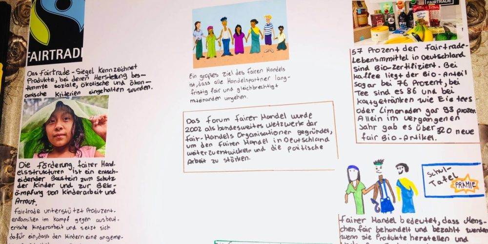 Digitaler Unterricht – Fairtrade Projekt