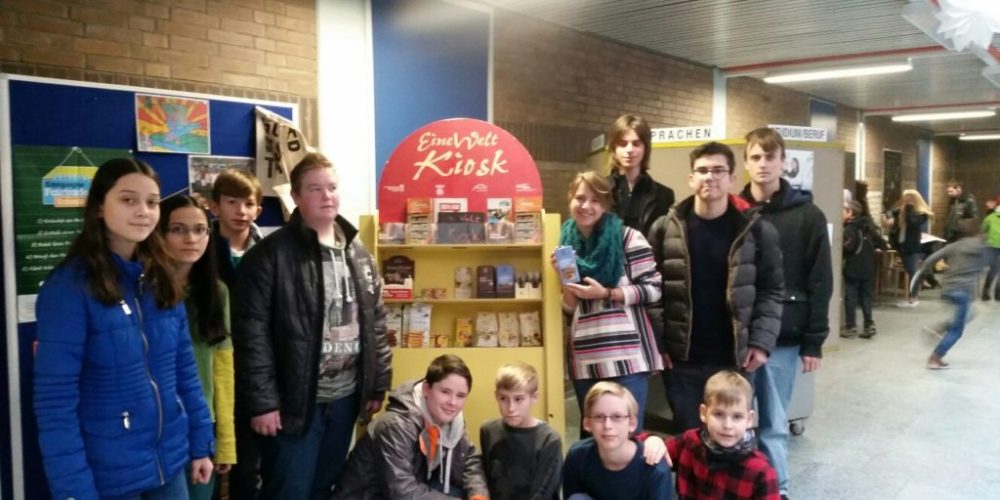 Besuch unserer Fairtrade-Kiosk-Gründerin Lisa Held