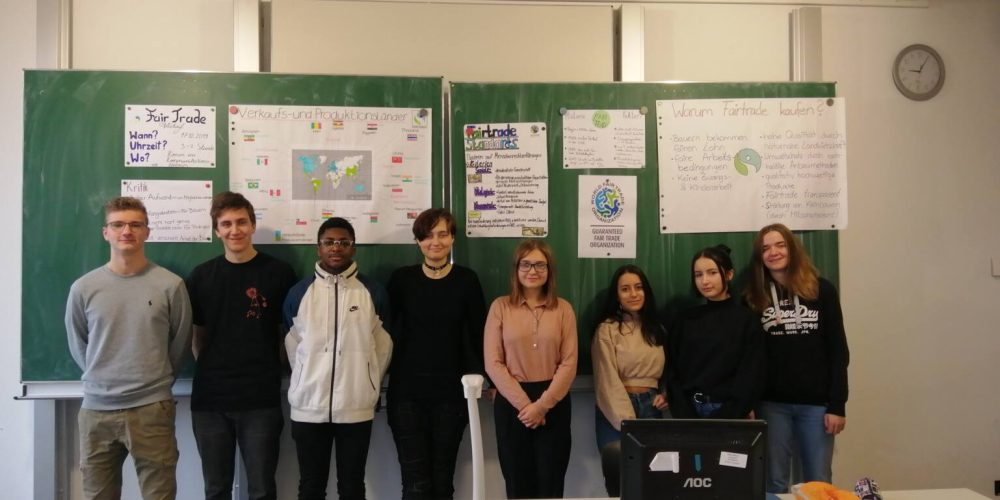 Kick-Off Fairtrade Schools Kampagne an der GvSS Heilbronn
