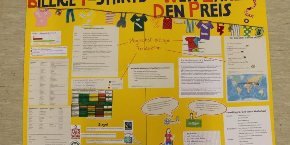 Rückblick auf 2014: Deutschprojekt zu fairer Kleidung