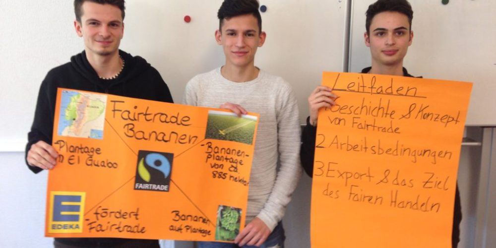 Fairtrade-Projekt im Unterricht