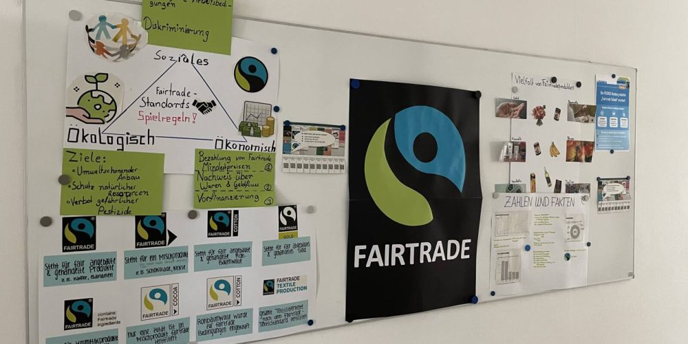 Infoboard Fairtrade