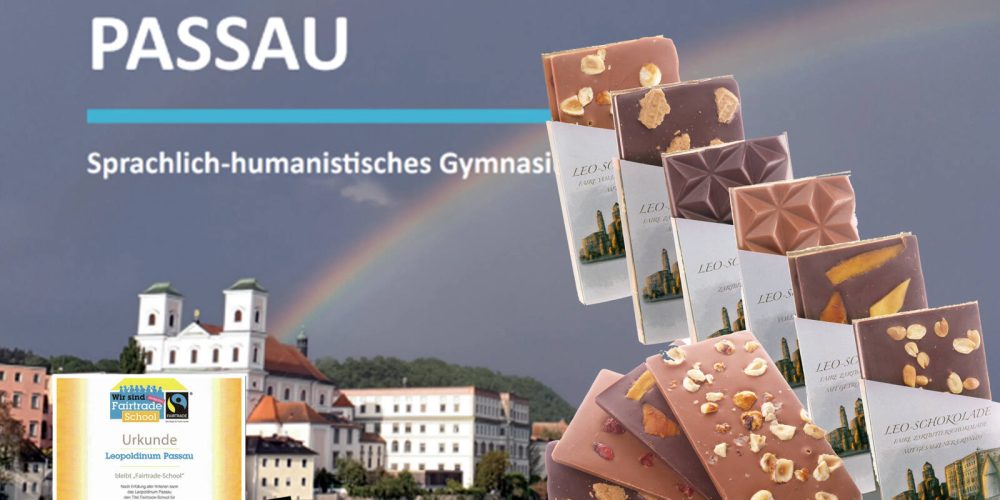 Schokoladige Grüße aus dem Passauer Leopoldinum – die faire schuleigene Leo-Schokolade