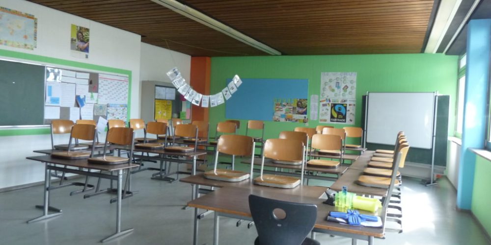 Fairschönert…Klassenzimmer erstrahlt in den Farben von Fairtrade