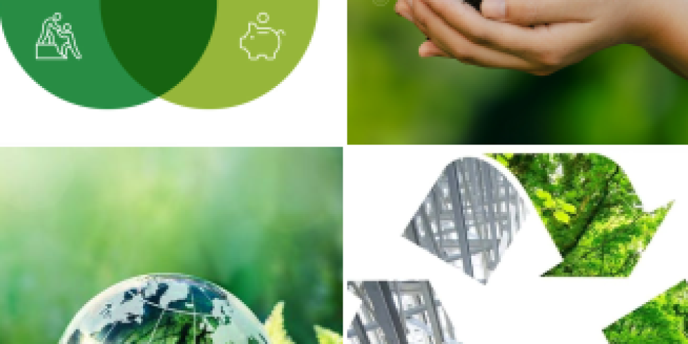 Collage: Was ist Nachhaltigkeit für mich?