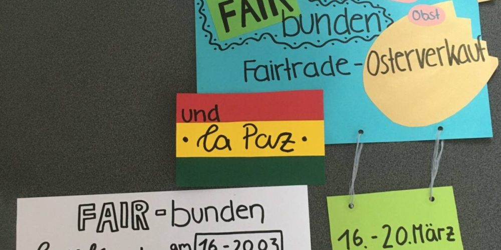 Fairbunden: fairer Osterbazar und das La Paz Café auf nächstes Jahr verschoben