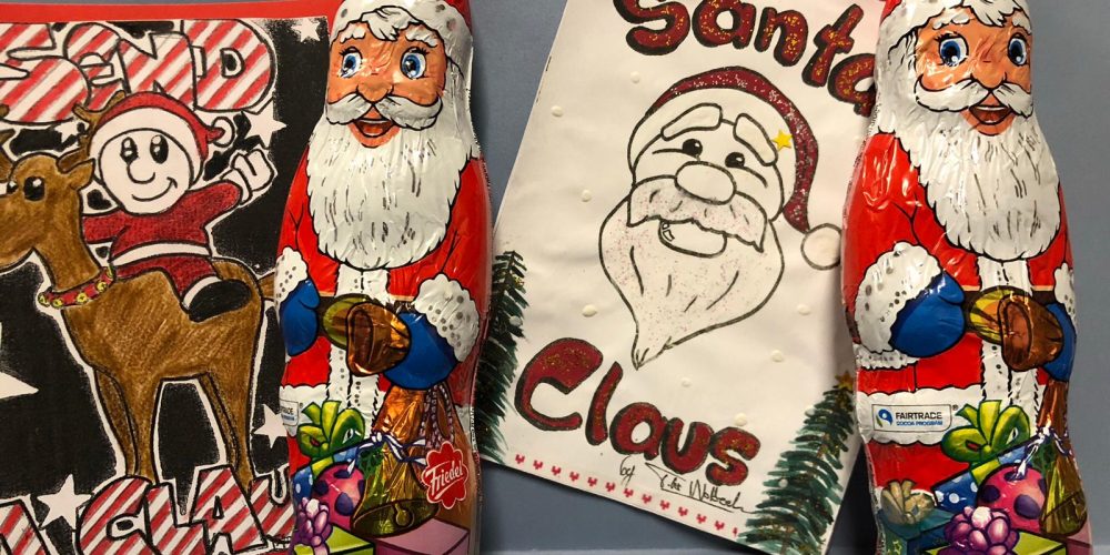 Send-a-Claus mit fairen Weihnachtsmännern