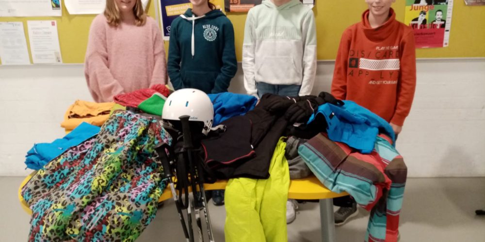 Secondhand Skibekleidung fürs Schullandheim