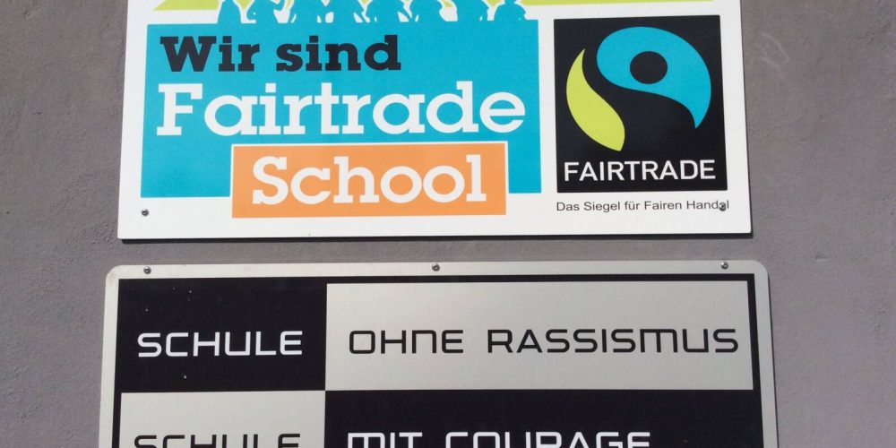 Fairtrade -Schild