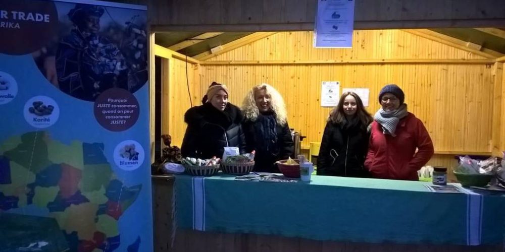 Fair-Trade-Weihnachtsmarktaktion gemeinsam mit dem Landkreis Neunkirchen